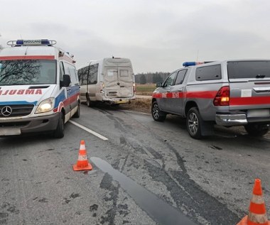 Wypadek w Wielkopolsce. Troje dzieci wymagało pomocy medycznej