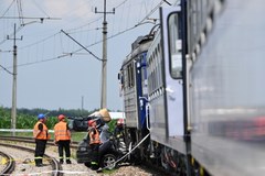 Wypadek w Wierzawicach. Zderzenie pociągu z samochodem