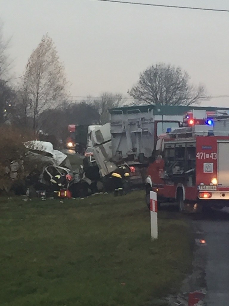 Wypadek w Wierzbinach /Gorąca Linia - RMF FM /RMF FM