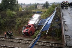 Wypadek wozu strażackiego w Jarosławiu