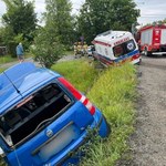 Wypadek z udziałem karetki pogotowia w Skawinie