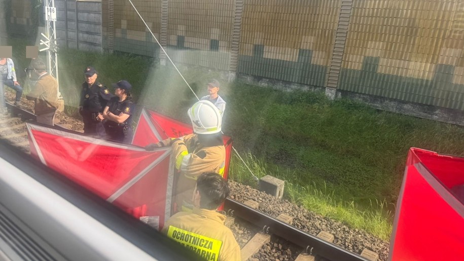 Wypadek z udziałem pociągu w pobliżu Opola /Gorąca Linia RMF FM