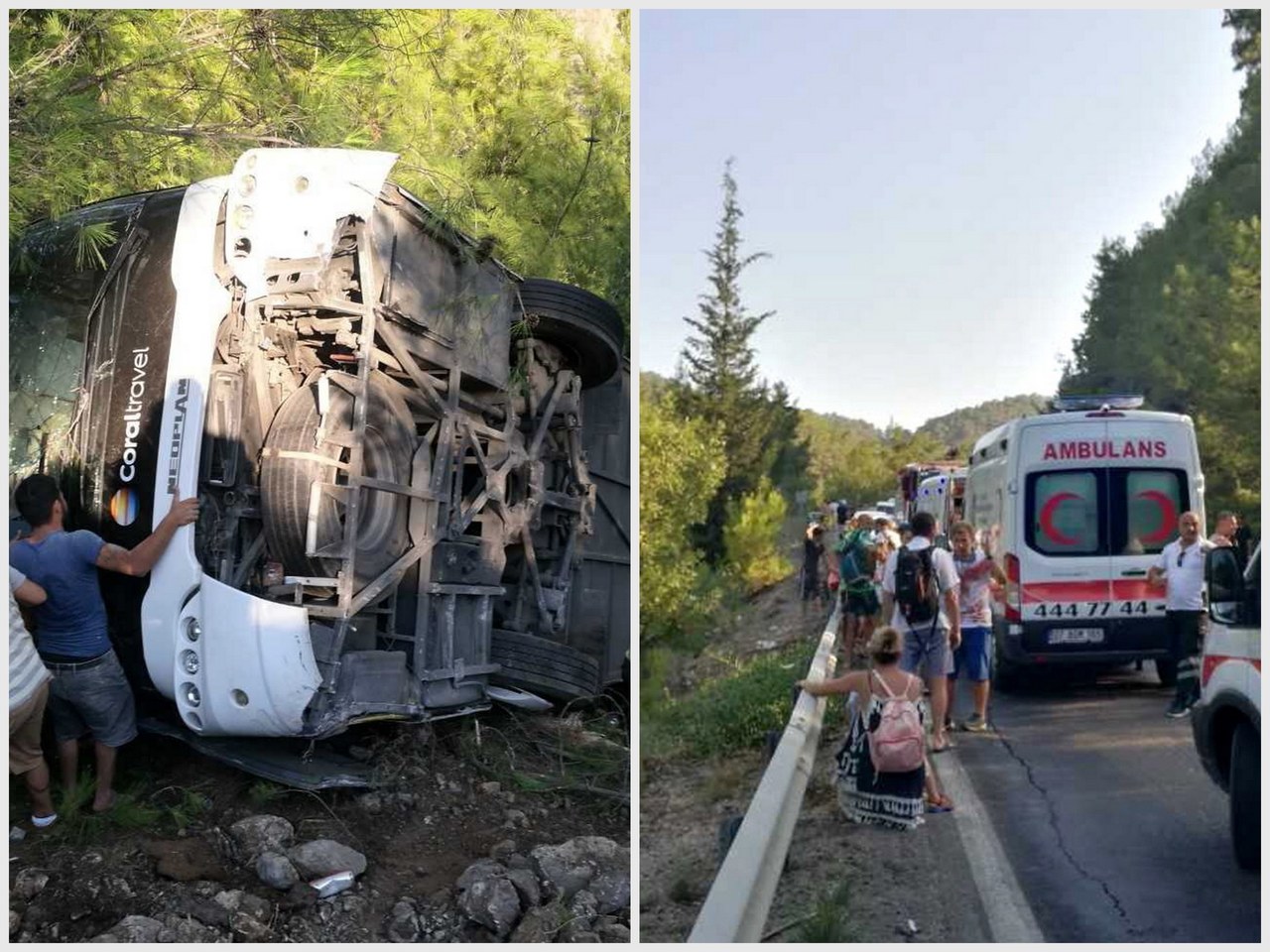 Wypadek z udziałem polskich turystów w Turcji. W szpitalu trzy osoby, ich stan jest stabilny