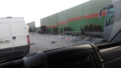 Wypadek z udziałem polskich żołnierzy w Łódzkiem. Siedem osób rannych