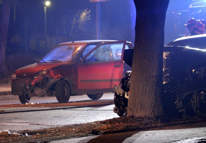 Wypadek z udziałem premier Beaty Szydło /fot. Lukasz Patrzyk /Agencja FORUM