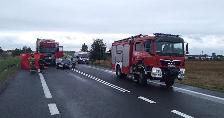 Wypadek zakończył się tragicznie /Policja