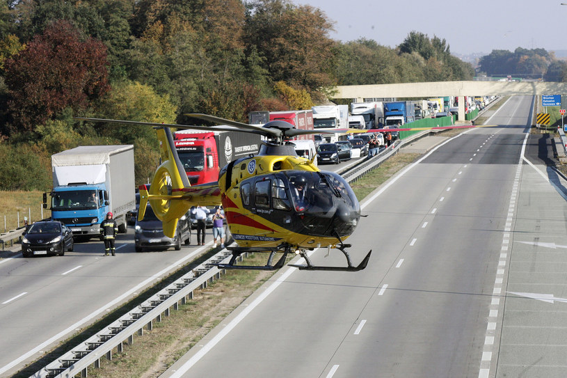 Wypadki na autostradach często kończą się tragicznie /PIOTR KRZYZANOWSKI / POLSKA PRESS /East News