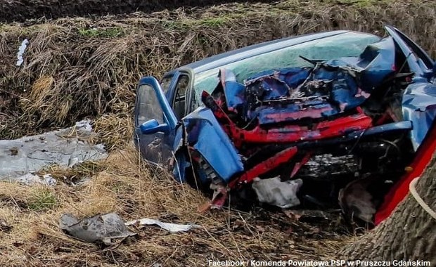 Wypadki śmiertelne w Pomorskiem. Nie żyją dwie osoby