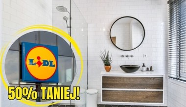 Wyposażenie łazienki bez dużych wydatków. Lidl obniża ceny nawet o 50%!