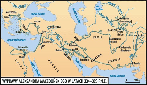 Wyprawy Aleksandra Macedońskiego /Encyklopedia Internautica