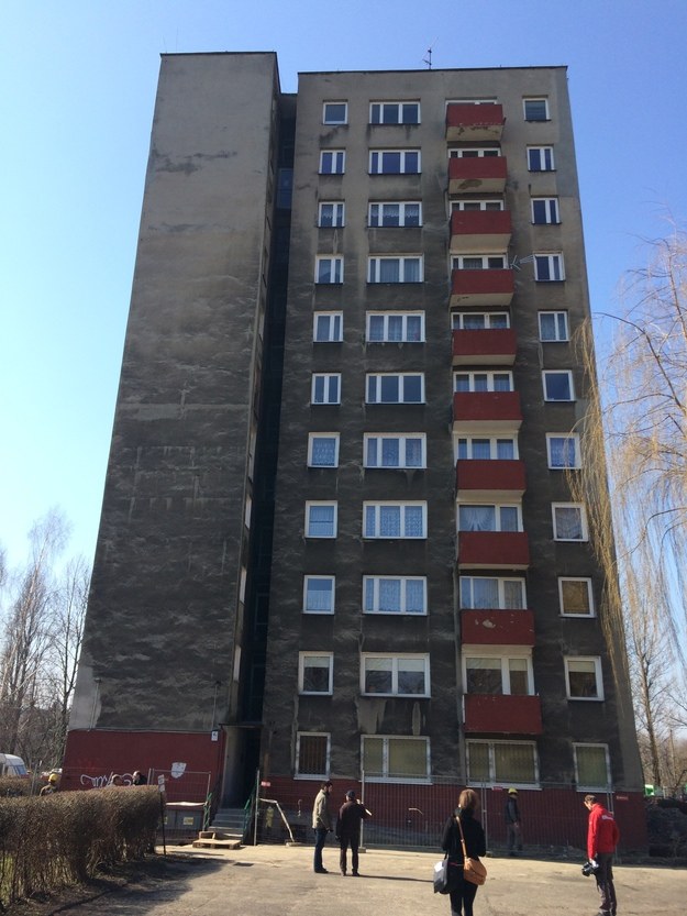 Wyprostowany blok /Anna Kropaczek /RMF FM