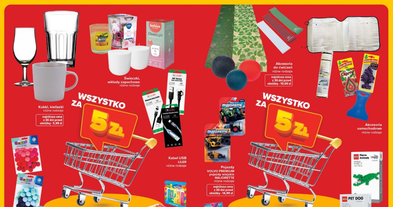 Wyprzedaż na maxa w Carrefour – dziesiątki produktów od 5 zł /Carrefour Polska /INTERIA.PL