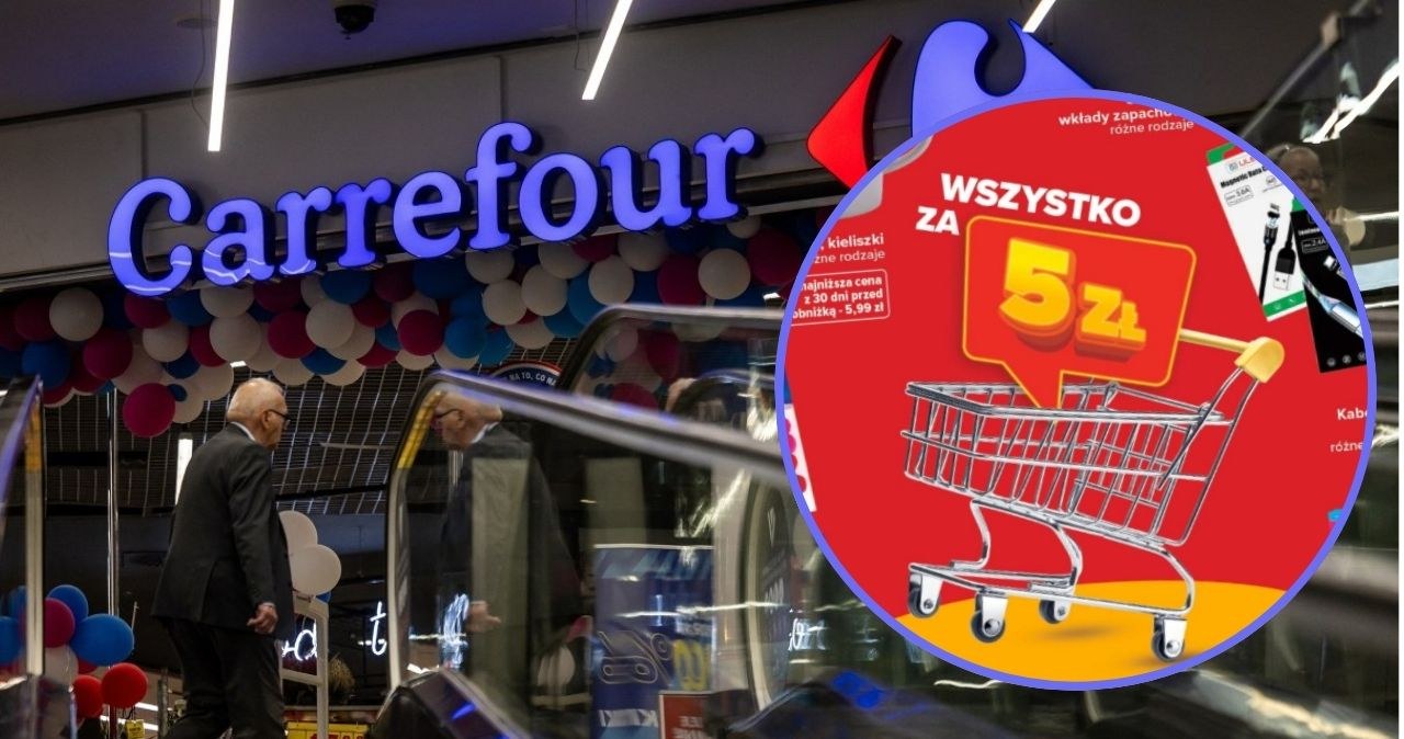 Wyprzedaż na maxa w Carrefour – setki produktów za 5, 10 i 15 zł /Carrefour Polska /INTERIA.PL