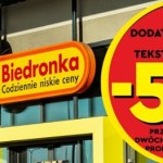 Wyprzedaż roku ruszyła! -50% na ubrania i -40% na zabawki w Biedronce