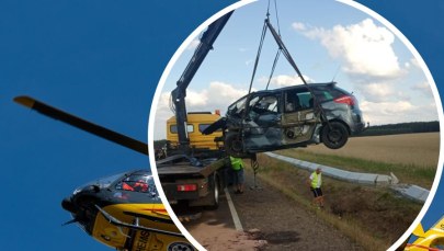 ​Wyprzedzał "na trzeciego", mógł spowodować wypadek. 8 osób trafiło do szpitala