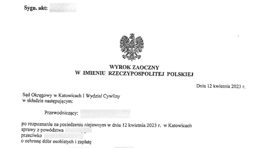 Wyrok w sprawie upublicznienia wizerunku policjantki był jednoznaczny. /Policja Śląska /Policja