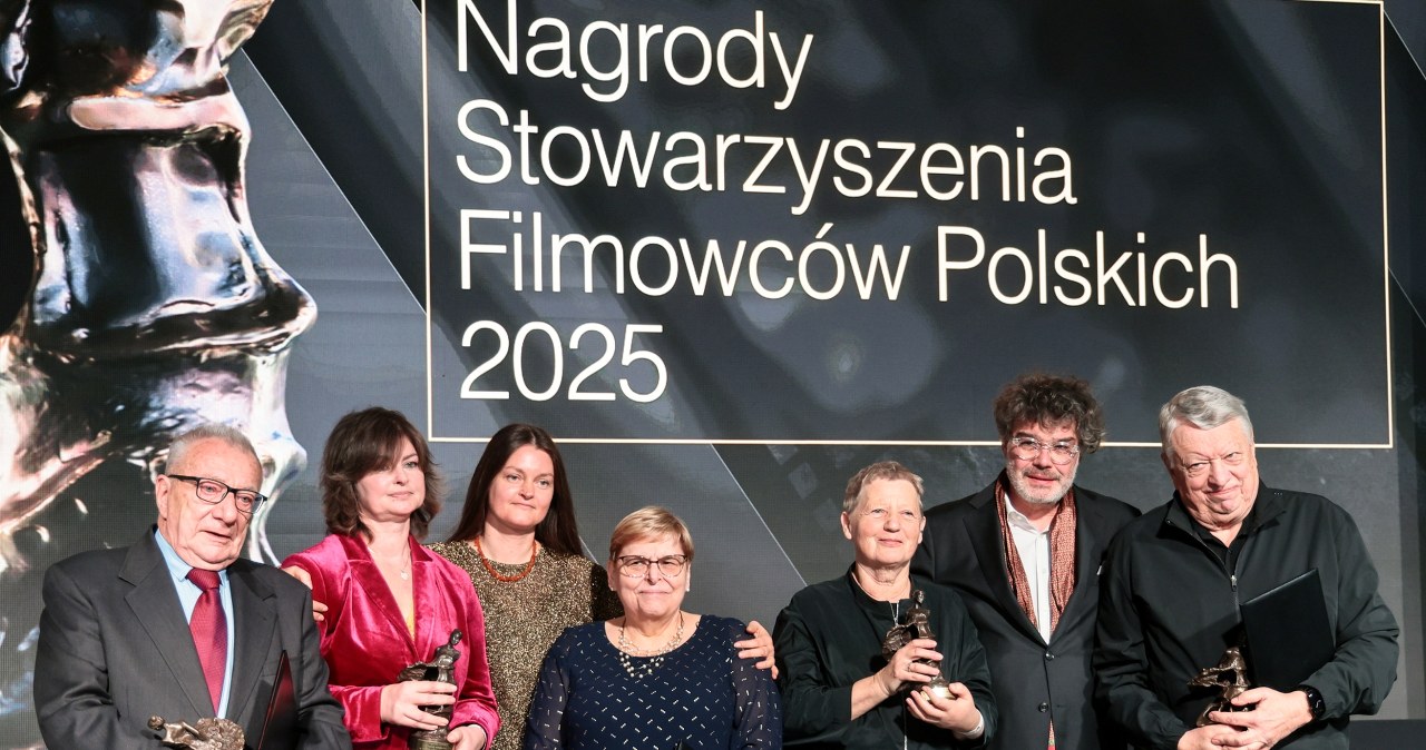 Wyróżnieni Nagrodami Stowarzyszenia Filmowców Polskich w 2025 roku /materiały prasowe