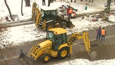 Wyrwa na kilkanaście metrów. Na szczęście nie ma ofiar 