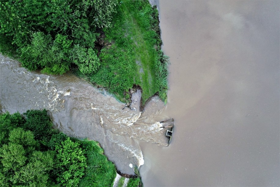 Wyrwa w Izbiskach /Jacek Skóra /RMF FM