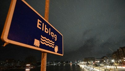 ​Wyrwa w wale przeciwpowodziowym pod Elblągiem