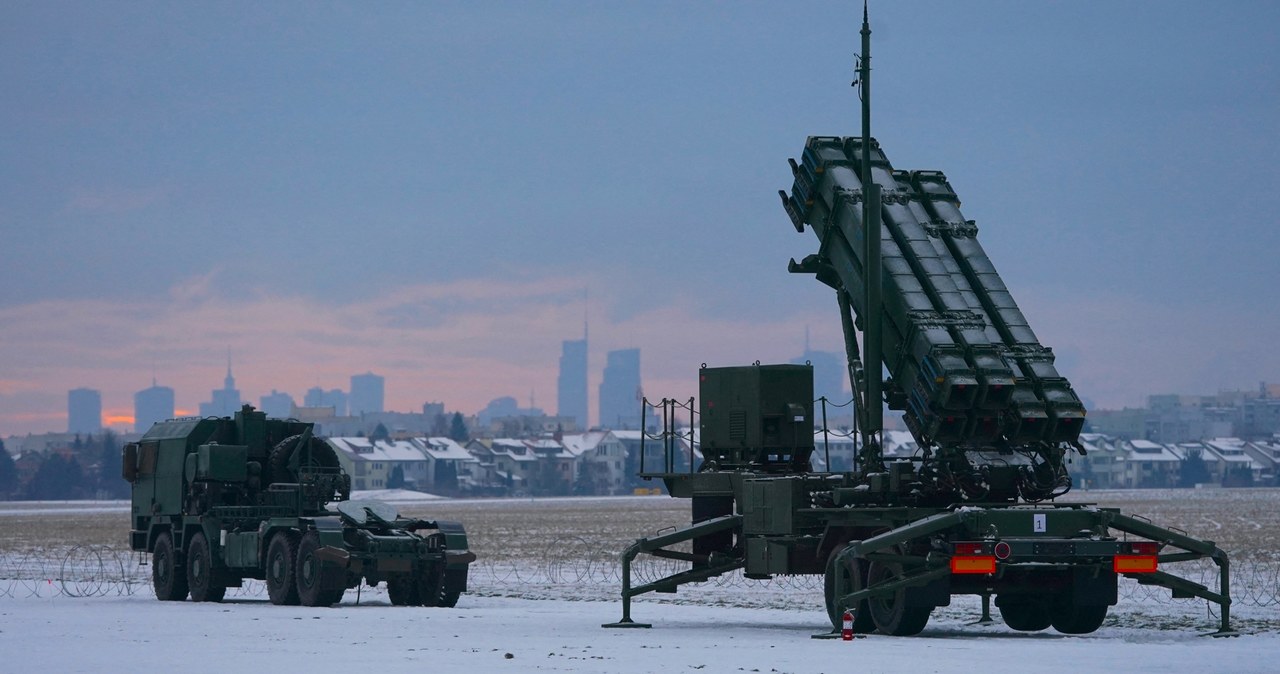 Wyrzutnia M903 systemu Patriot na lotnisku Babice w Warszawie /Janek Skarżyński /AFP