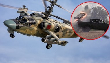 Wyrzutnia rakiet z rosyjskiego śmigłowca Ka-52 zamontowana na pickupie