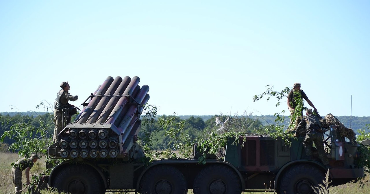 Wyrzutnia rakietowa BM-27 Uragan /Ministerstwo Obrony Ukrainy /Wikimedia