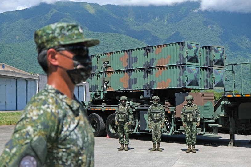 Wyrzutnia ziemia-powietrze Tien-Kung III w służbie tajwańskiej armii /@ChinaRealTime