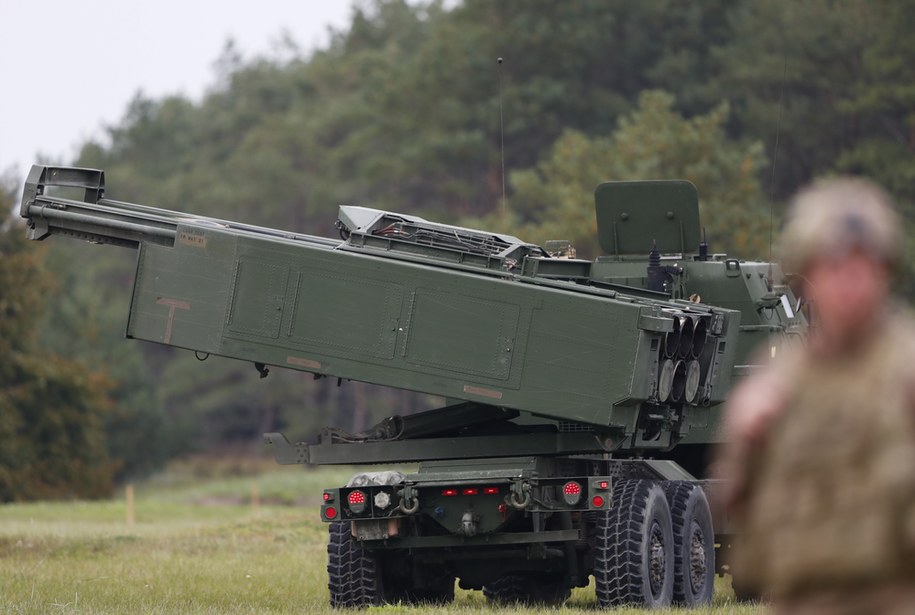 Wyrzutnie HIMARS /TOMS KALNINS  /PAP/EPA