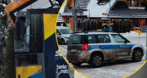 Wysadzenie bankomatu na terenie kompleksu zimowego koło Zakopanego