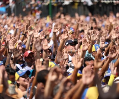Wysłannik RMF FM do Wenezueli: Mobilizacja mieszkańców Caracas robi wrażenie