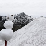 Wysoko w Tatrach spadł śnieg