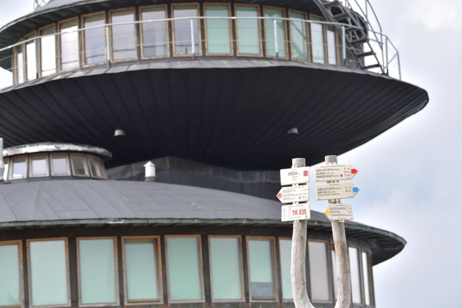 Wysokogórskie Obserwatorium Meteorologiczne na Śnieżce /Przemysław Piątkowski /PAP