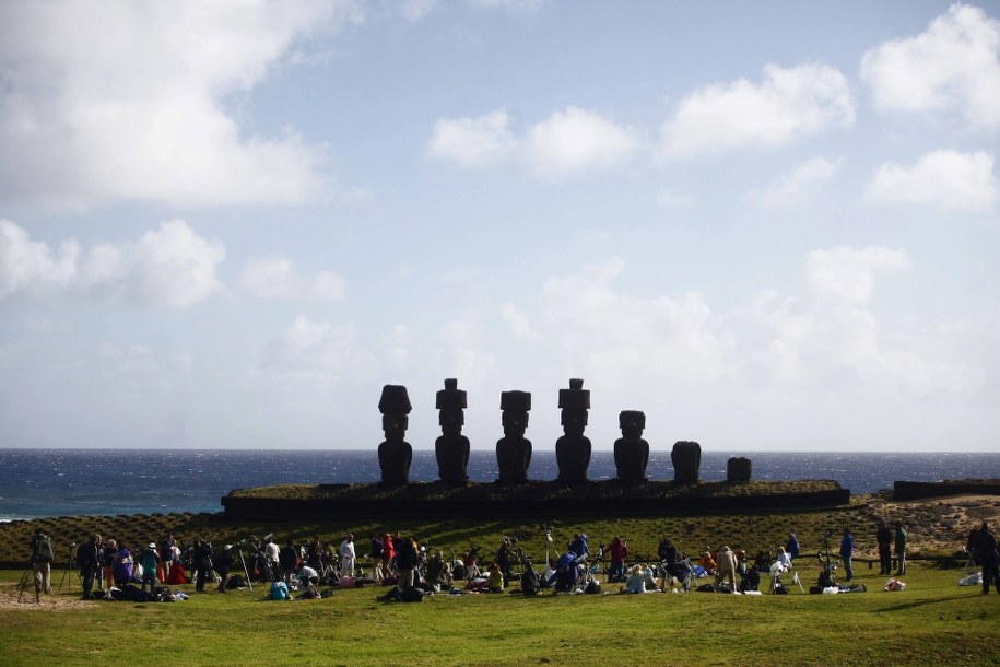 Wyspa Wielkanocna /Victor Rojas /PAP/EPA