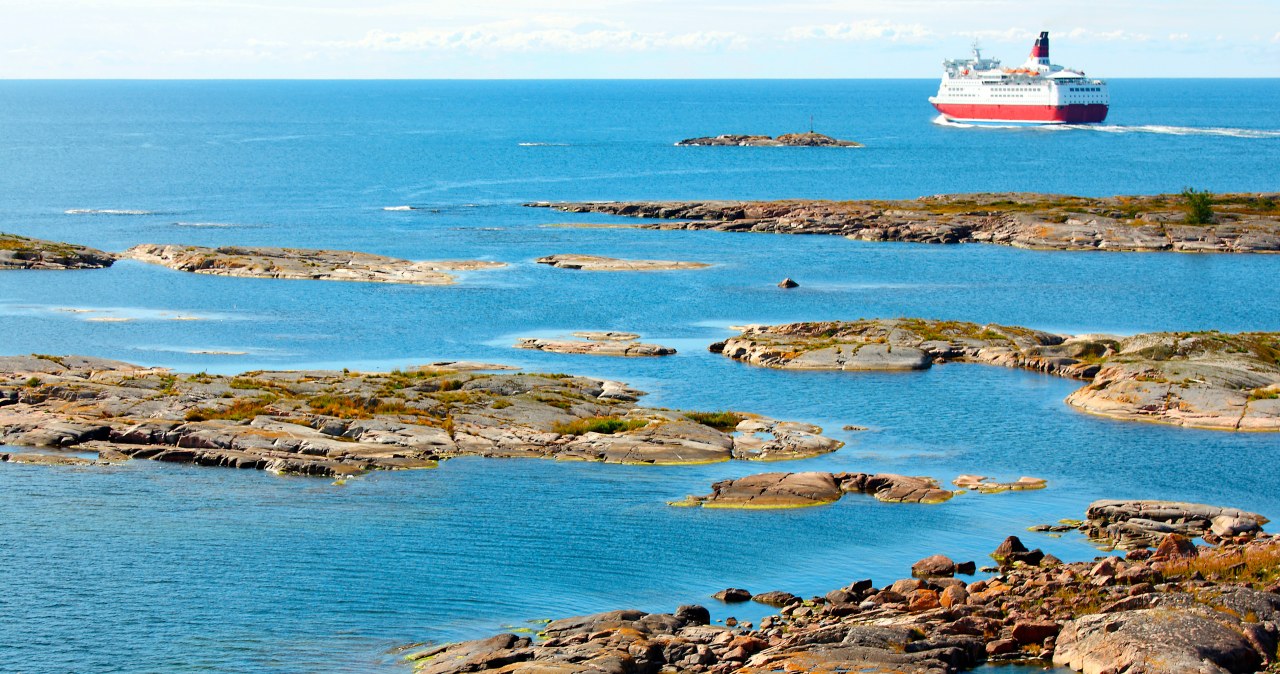 Wyspy Alandzkie Archipelag Na Ba tyku Miejsce Dla Fan w Mumink w 