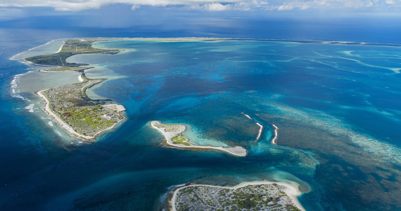 Wyspy Kiribati (Kanton). Tutaj nowy rok zaczyna się zawsze najszybciej. /RICHARD BROOKS/Science Photo Library /East News