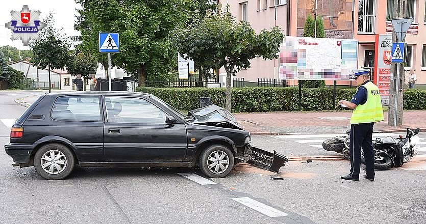 Wystarczy chwila nieuwagi... /Informacja prasowa