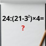 Wystarczy chwila skupienia, aby podać wynik. Podejmiesz wyzwanie? 