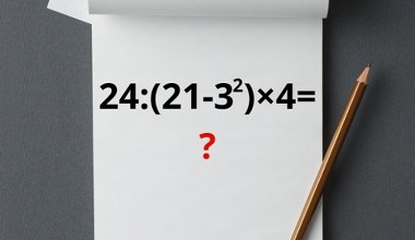 Wystarczy chwila skupienia, aby podać wynik. Podejmiesz wyzwanie? 