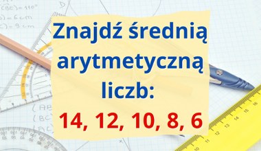 Wystarczy to zauważyć i wszystko staje się proste. Wyliczysz w pamięci?