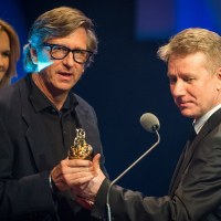 Amerykański scenograf Rick Carter i dyrektor festiwalu Marek Żydowicz