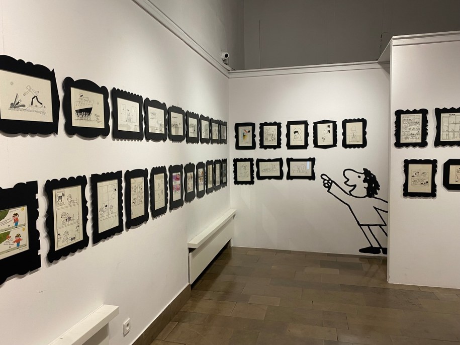 Wystawa "Butenko dla małych i dużych" /Magdalena Grajnert /RMF FM