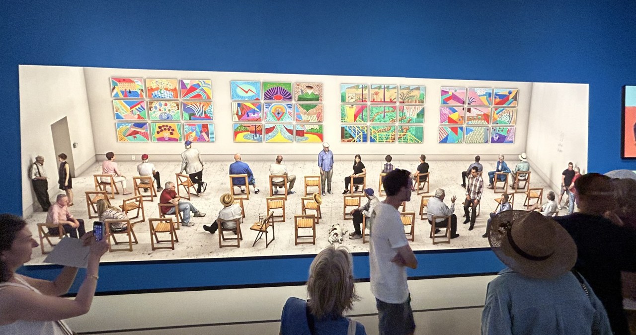 Wystawa Davida Hockneya w Paryżu