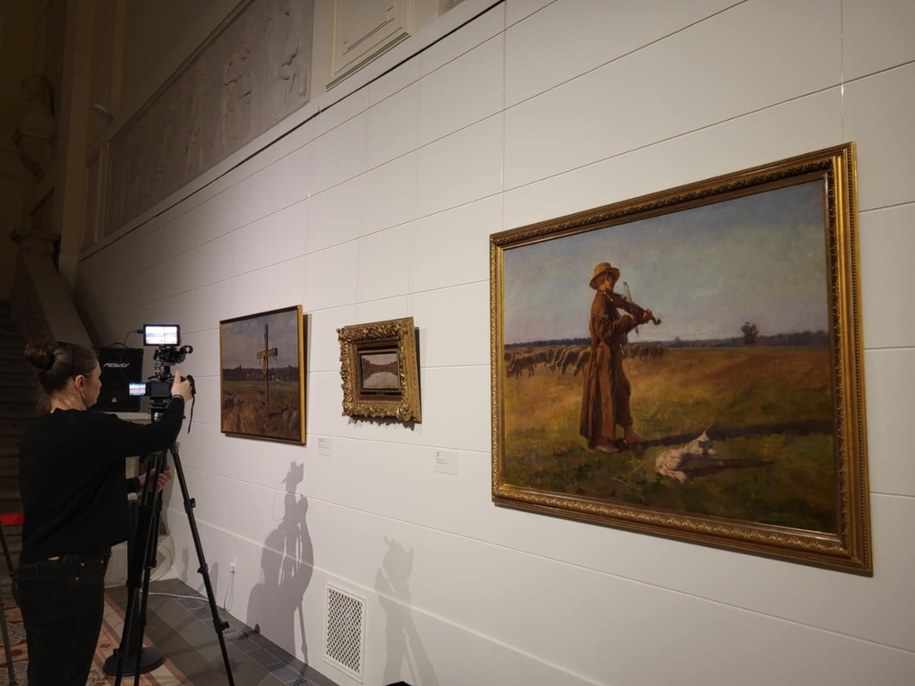 Wystawa dzieł Józefa Chełmońskiego w Poznaniu /Beniamin Kubiak-Piłat /RMF FM