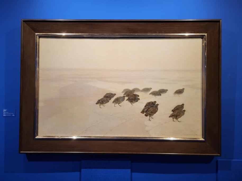 Wystawa dzieł Józefa Chełmońskiego w Poznaniu /Beniamin Kubiak-Piłat /RMF FM