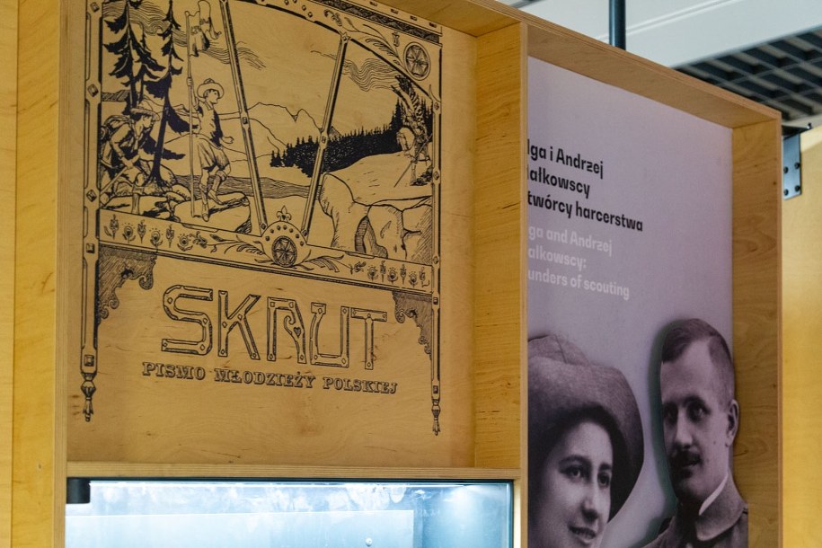 Wystawa „Harcerskie ścieżki” /foto: Marcin Gulis, Muzeum Krakowa /
