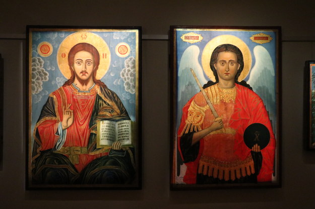 Wystawa ikon w Pałacu Biskupa Erazma Ciołka /Józef Polewka /RMF24