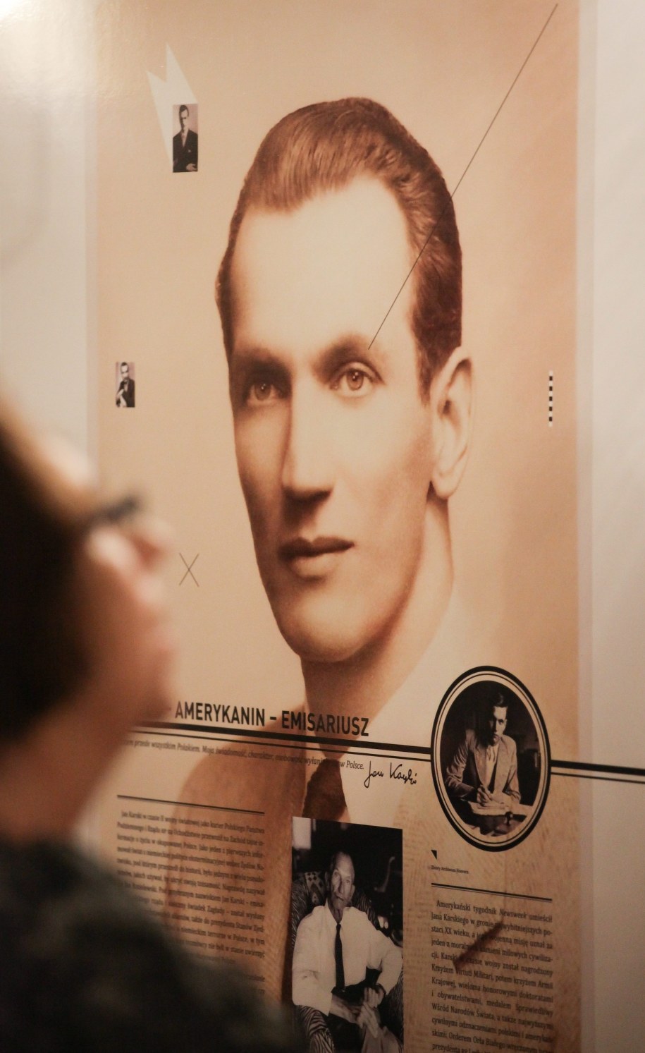 Wystawa "Jan Karski. Człowiek wolności" /	Paweł Supernak   /PAP