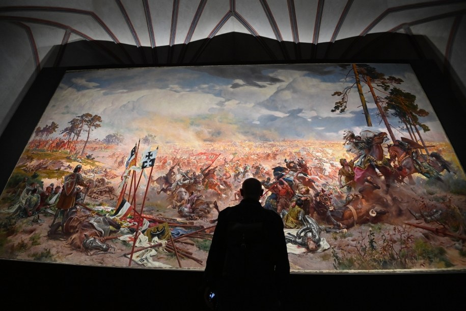 Wystawa „Nigra Crux, mala Crux. Czarna i biała legenda zakonu krzyżackiego” /Andrzej Jackowski /PAP