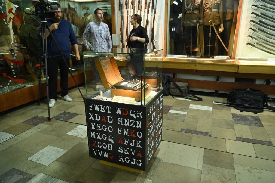 Wystawa o Enigmie w Muzeum Oręża Polskiego /	Marcin Bielecki   /PAP